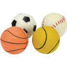 Boss Pet Digger's Rubber Sports Ball (4-Pack) Image 1