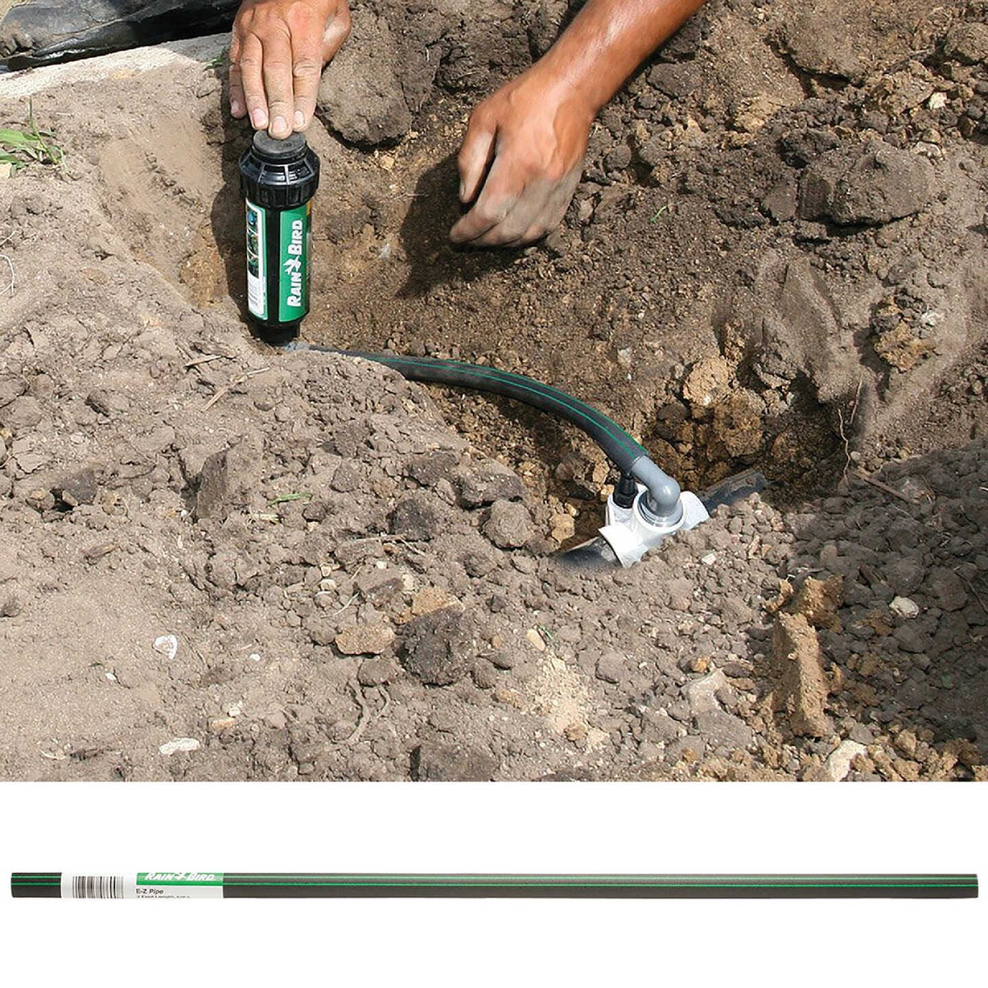 Rain Bird 2 Ft. L. x 1/2 In. Dia. Polyethylene Tubing Image 1
