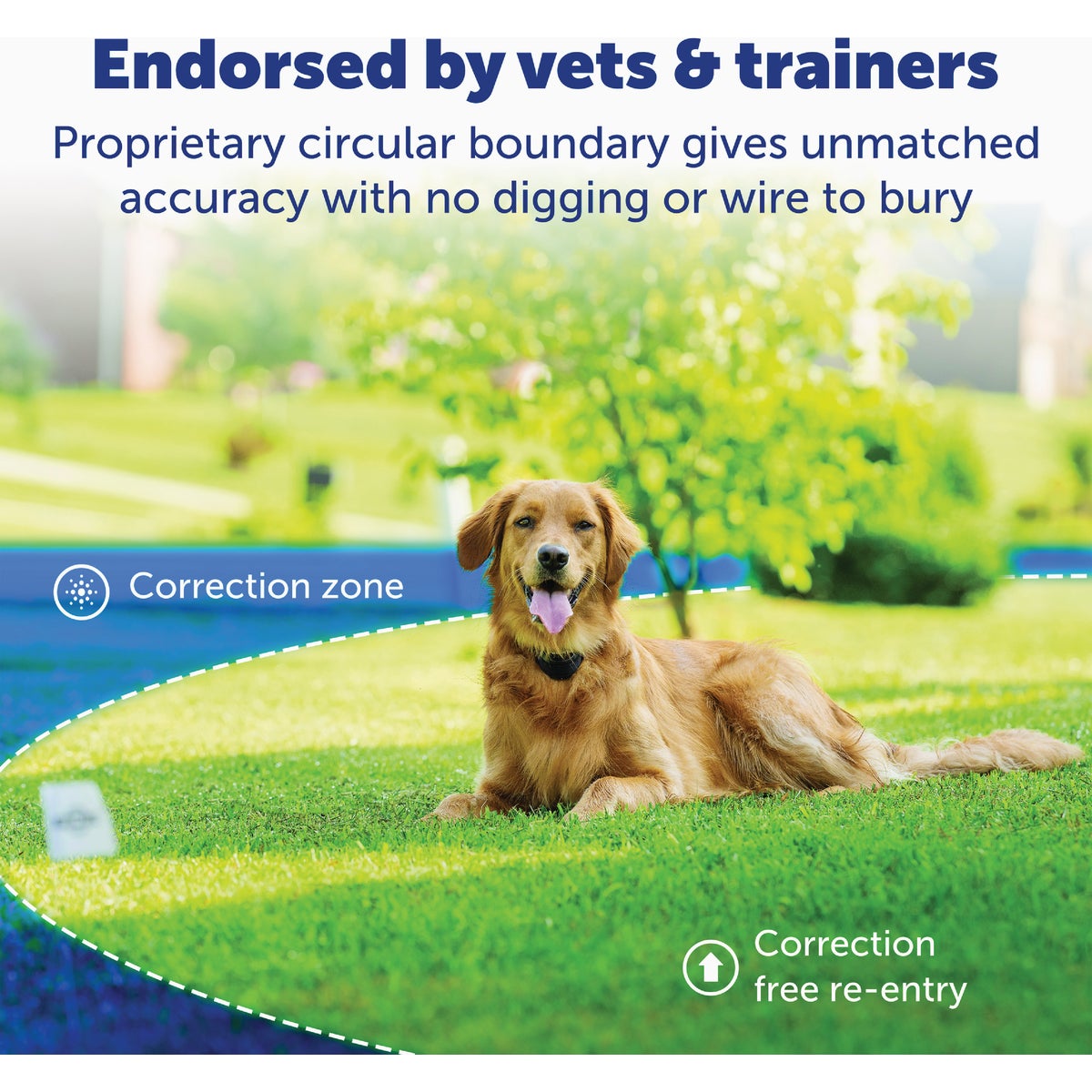 PetSafe Stay & Play Wireless Fence with Replaceable Battery Collar Image 2