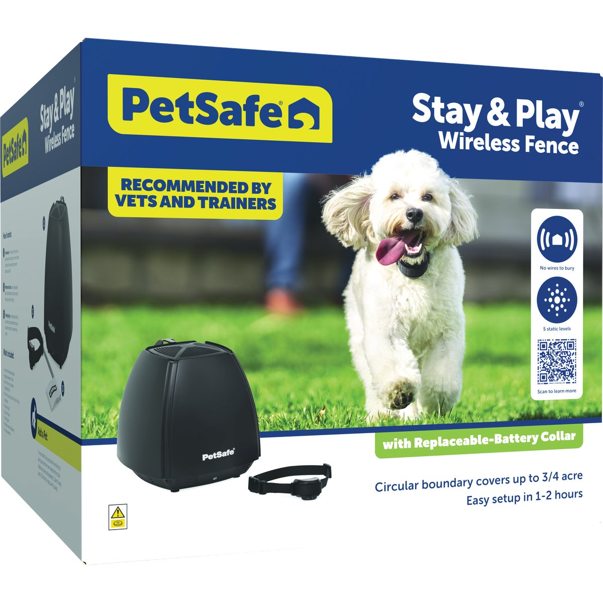 PetSafe Stay & Play Wireless Fence with Replaceable Battery Collar Image 6