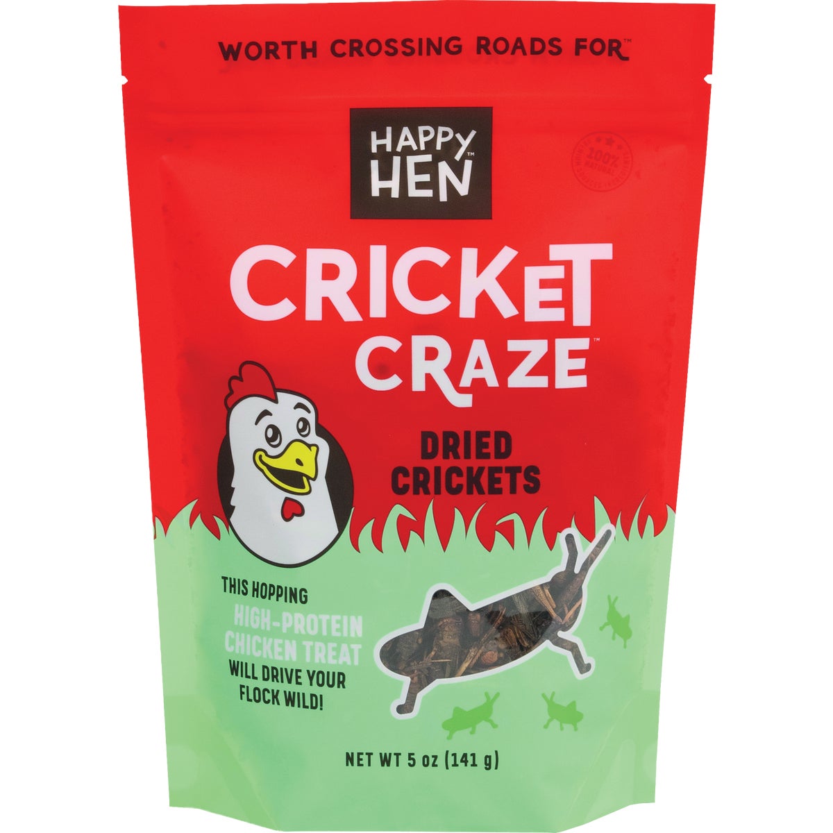 Happy Hen Treats 5 Oz. Cricket Craze Poultry Treats