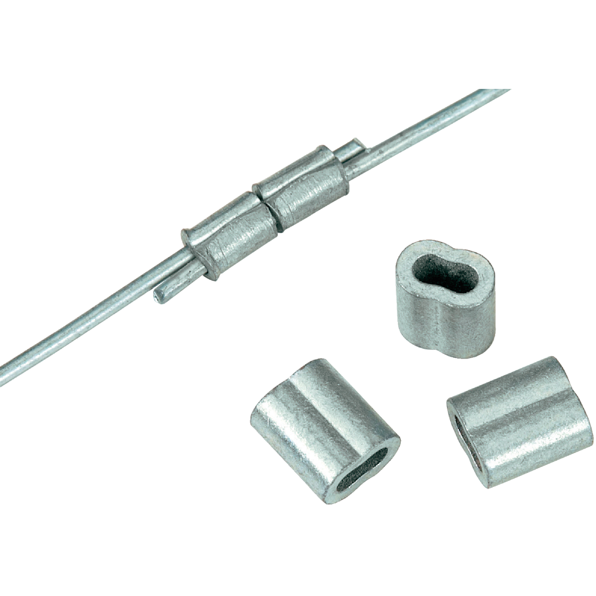 Dare 12-1/2 Ga. Zinc Plated Copper Splicing Sleeve (100-Pack) Image 1