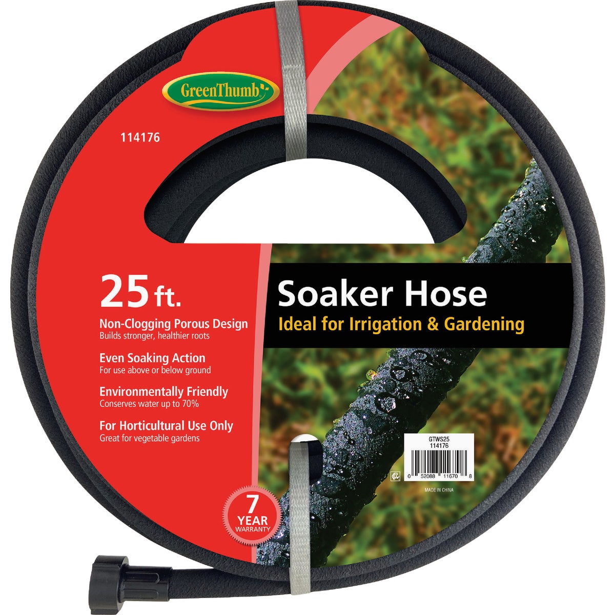 Green Thumb 25 Ft. Soaker Hose