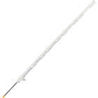 Dare Step-In 48 In. White Electric Fence Poly Post Image 1