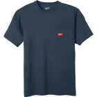 Milwaukee GridIron Men's Large Blue Short Sleeve Pocket T-Shirt Image 1