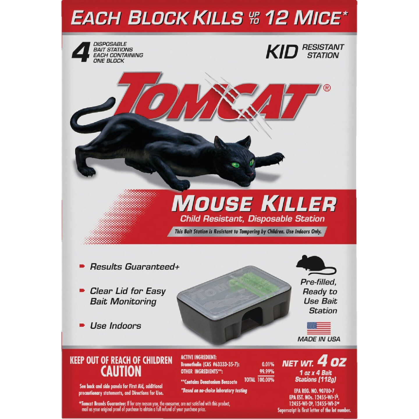 TOMCAT Disposable Bait Station Mouse Killer (4-Pack) Image 1