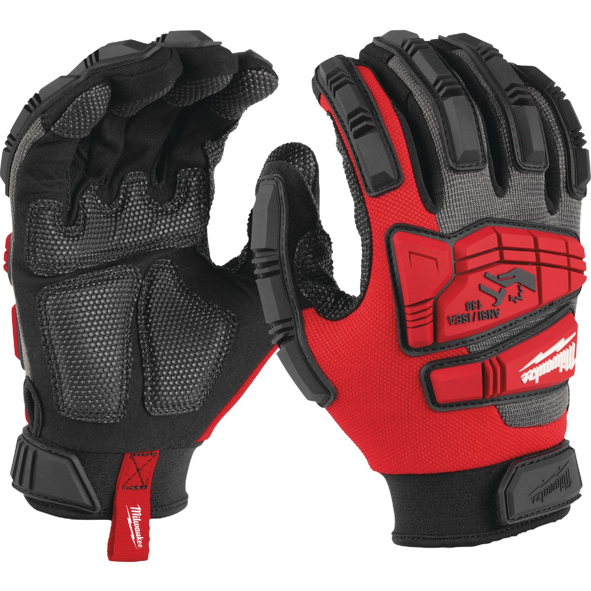 Milwaukee Unisex Large Synthetic Leather Impact Demolition Glove Image 1