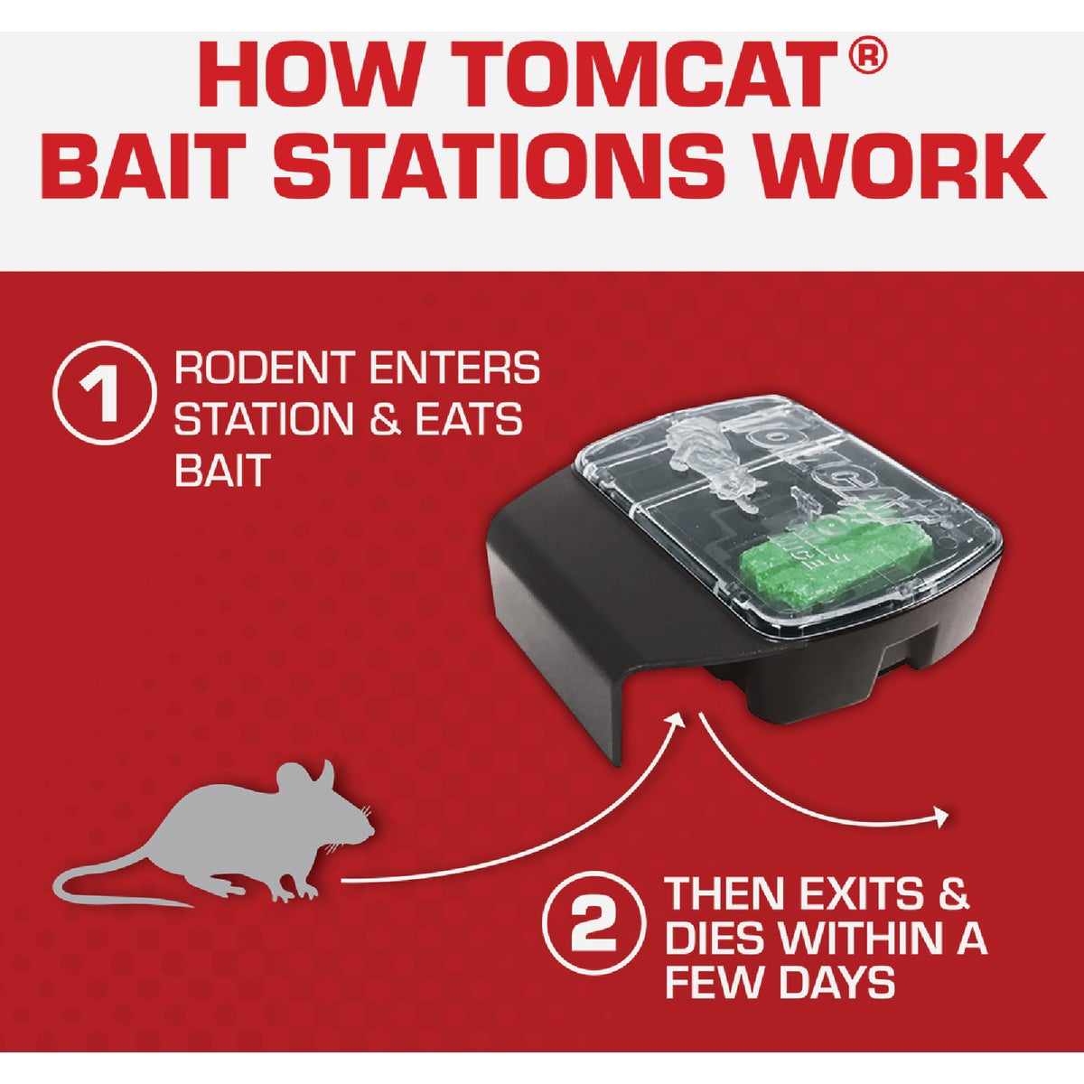TOMCAT Refillable Bait Station Mouse Killer (8-Refill) Image 4