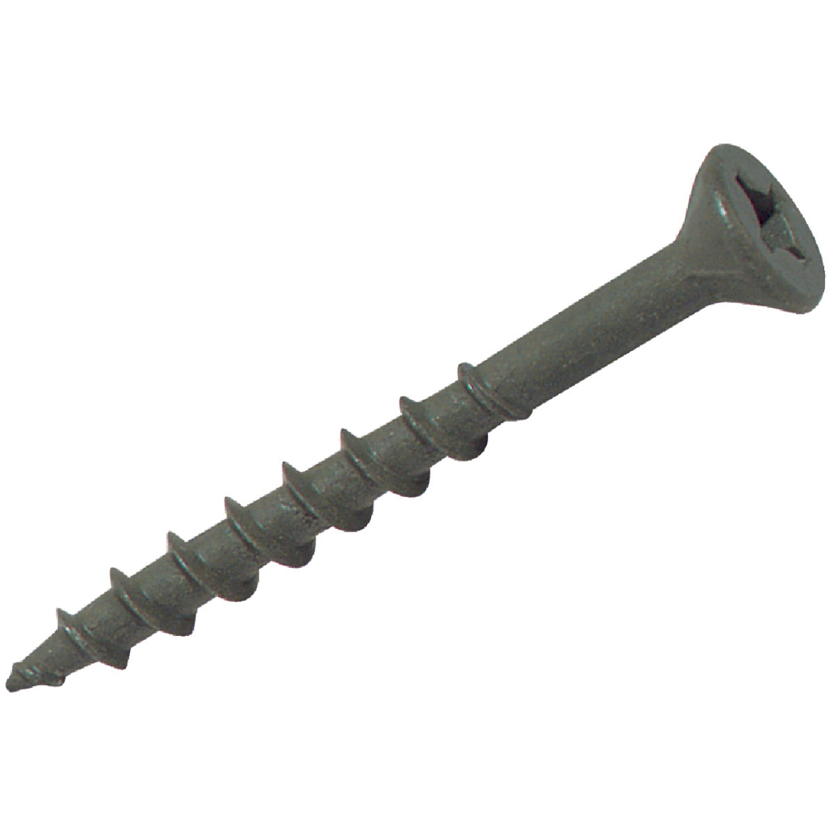 Do it Best #8 x 1-5/8 In. Premium-Coated Combo Drive Wood Exterior Screw (25 Lb.) Image 1