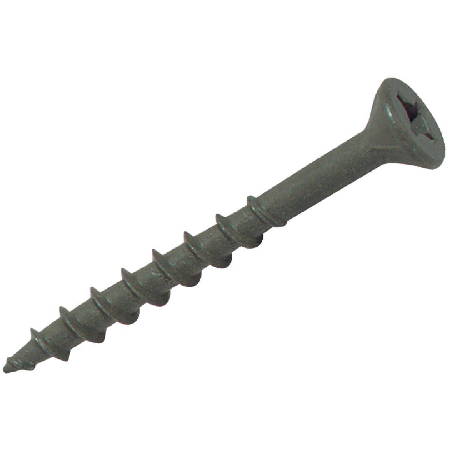 Do it Best #8 x 1-5/8 In. Premium-Coated Combo Drive Wood Exterior Screw (25 Lb.) Image 1