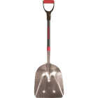 Razor-Back #12 Aluminum Scoop with 29 In. Fiberglass Handle Image 1