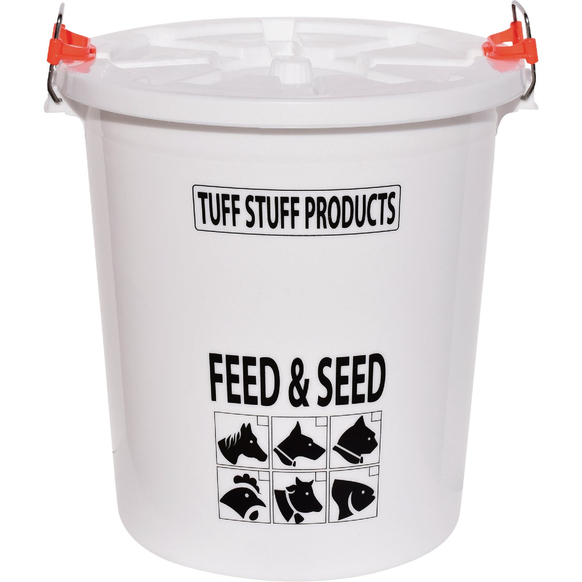 Tuff Stuff 17 Gal./80 Lb. Feed & Seed Storage Tub with Lid