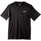 Milwaukee WorkSkin Men's 2XL Black Short Sleeve Lightweight Performance Shirt Image 7