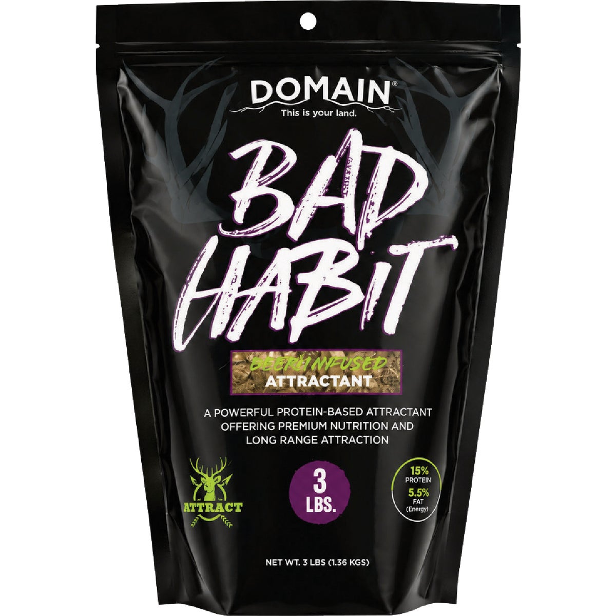 Domain Bad Habit 3 Lb. Deer Attractant