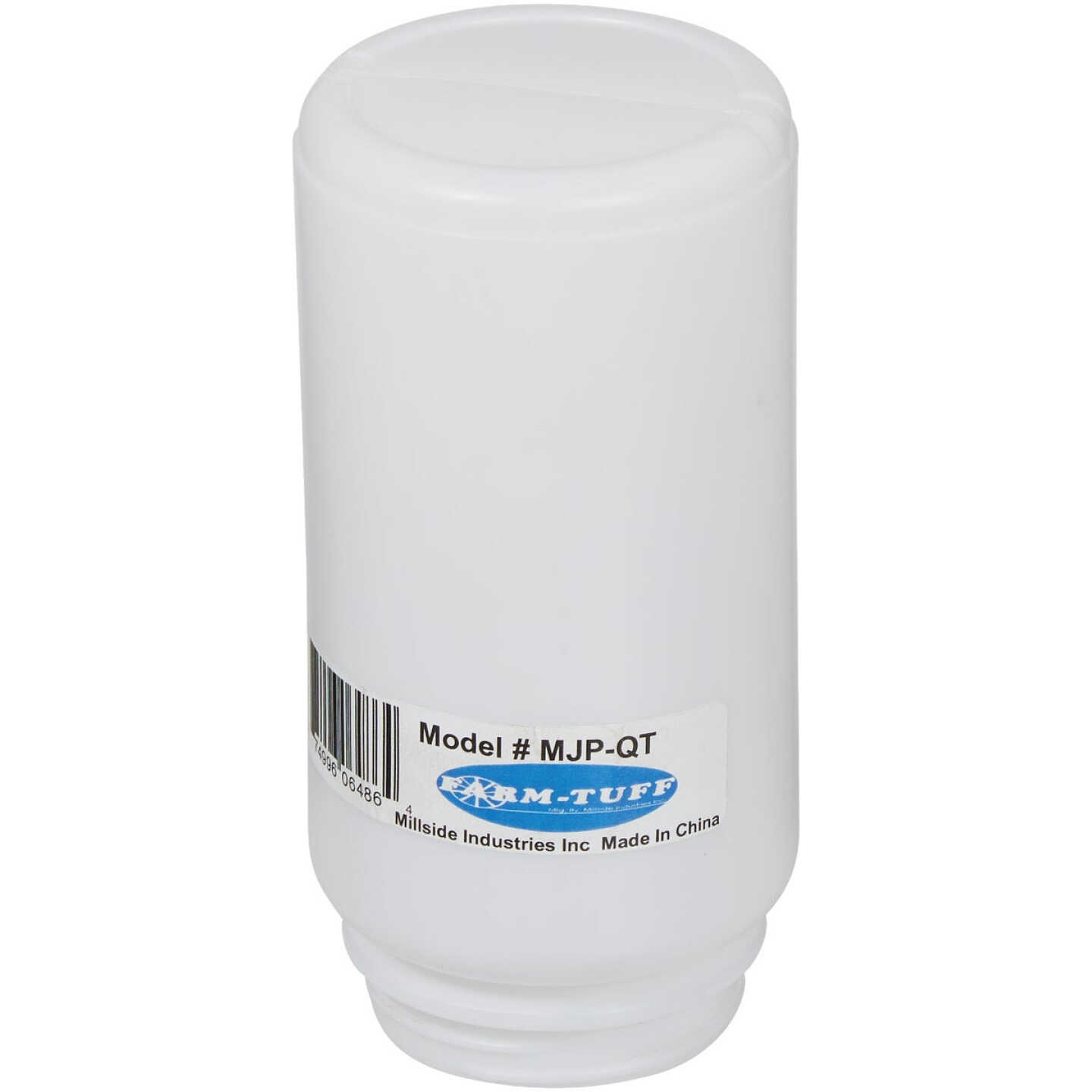 Farm-Tuff Poly Poultry Waterer Mason Jar, Quart Image 1