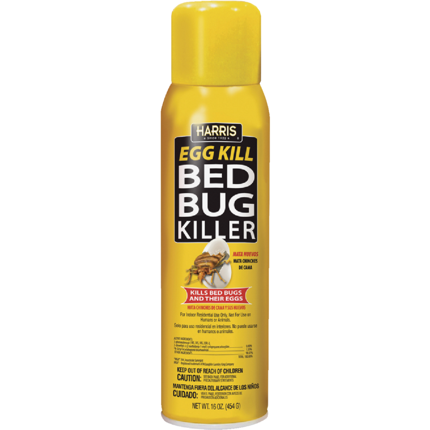 Harris 16 Oz. Aerosol Spray Egg Kill Bedbug Killer Image 1