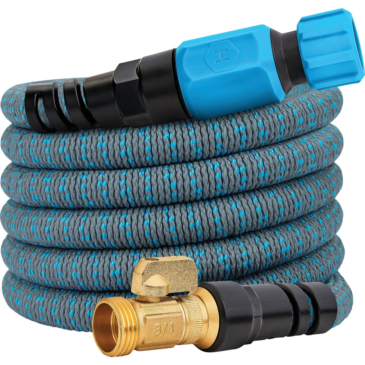 Hydrotech 5/8 In. Dia. x 25 Ft. Blue Expandable Burst Proof Hose Image 9