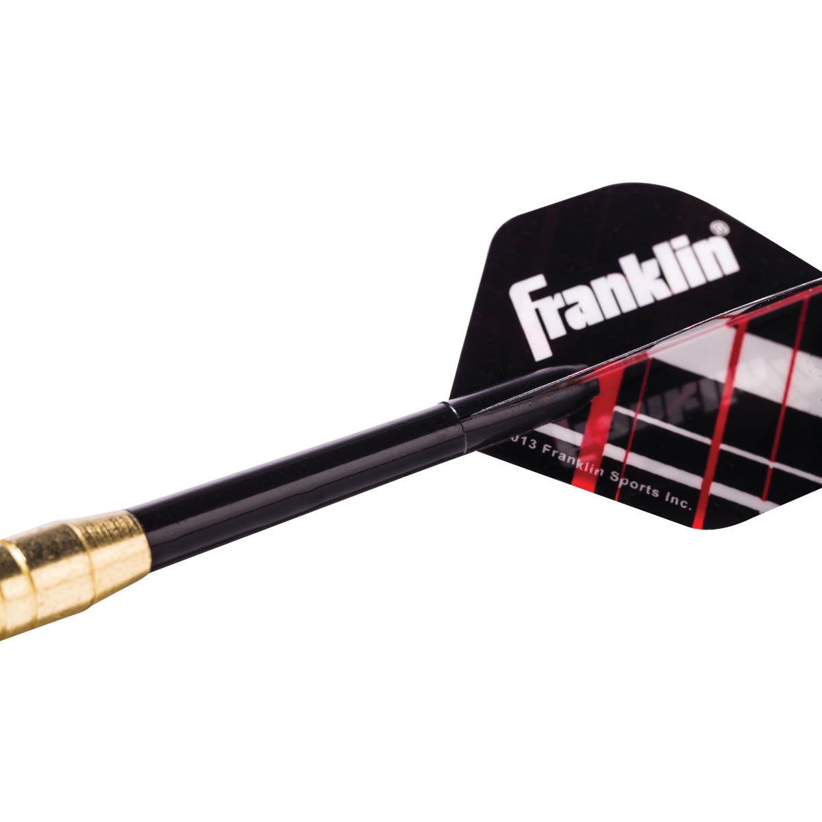 Franklin Brass-Coated Steel 18 Gm. Steel Tip Dart Set (6-Pack) Image 3