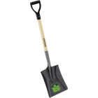 Best Garden 28 In. Wood D-Handle Square Point Shovel Image 1