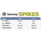 Yaktrax Small Boot & Shoe Traction Spikes Image 5