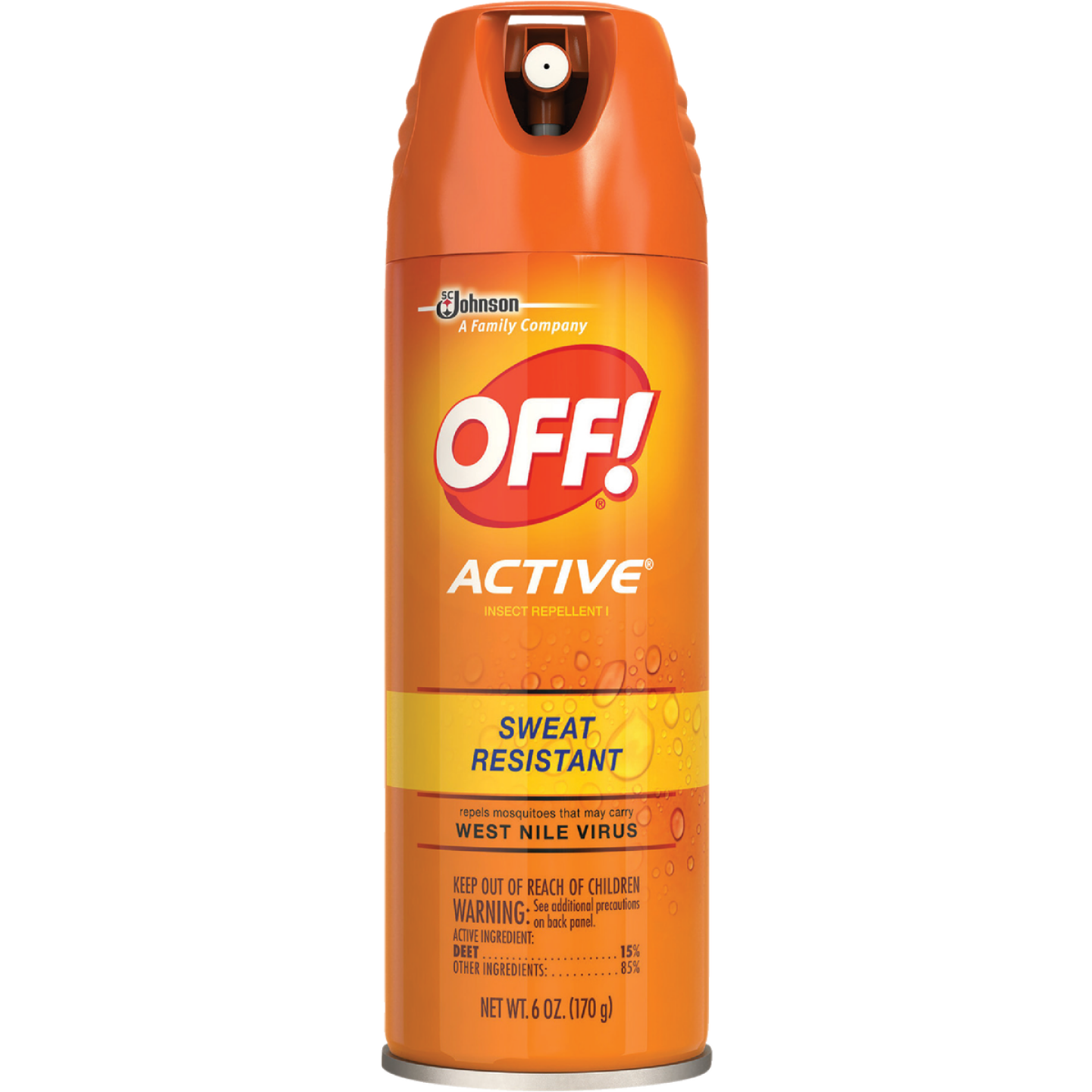 OFF! Active 6 Oz. Insect Repellent Aerosol Spray Image 1