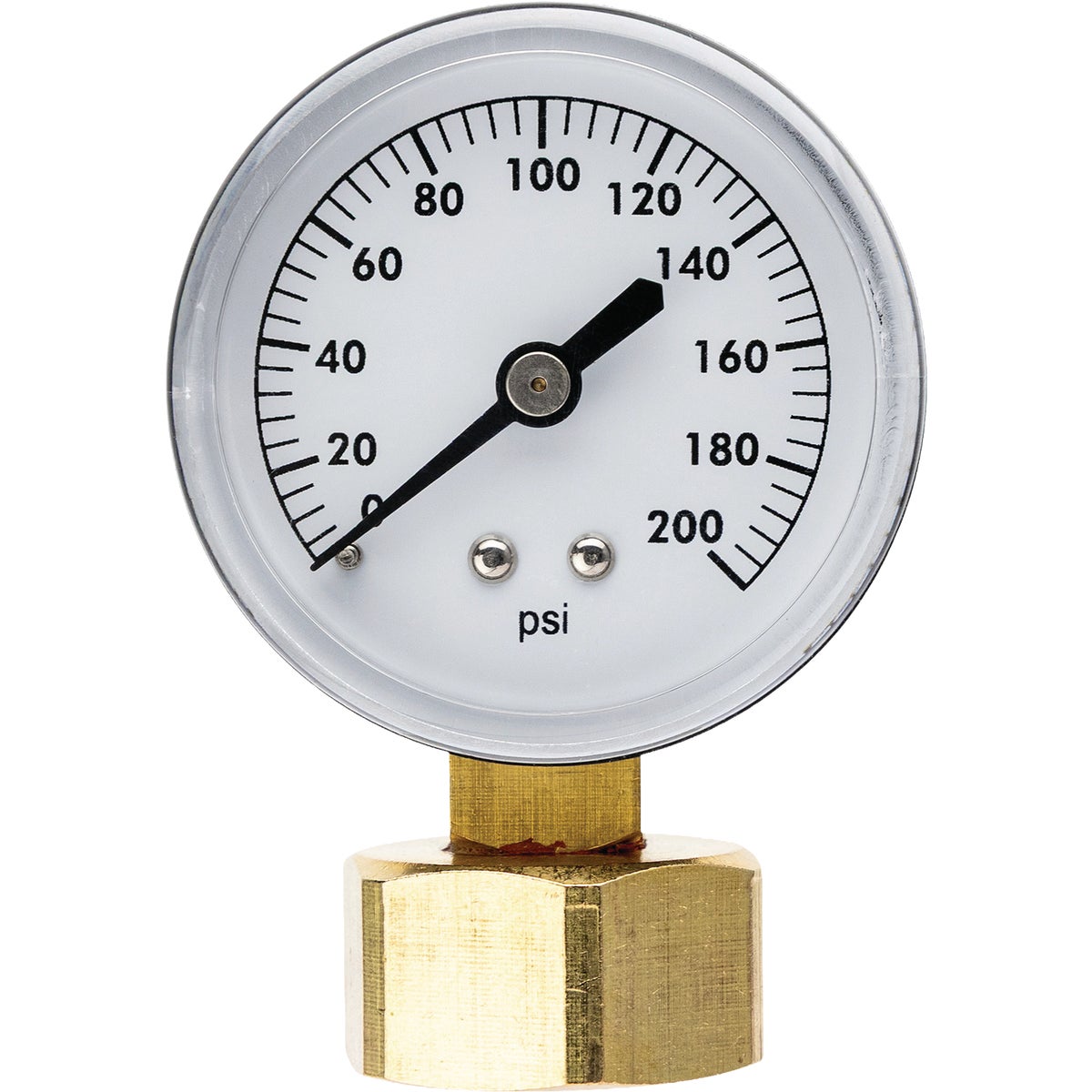 Orbit 0 to 200 PSI Water Pressure Gauge