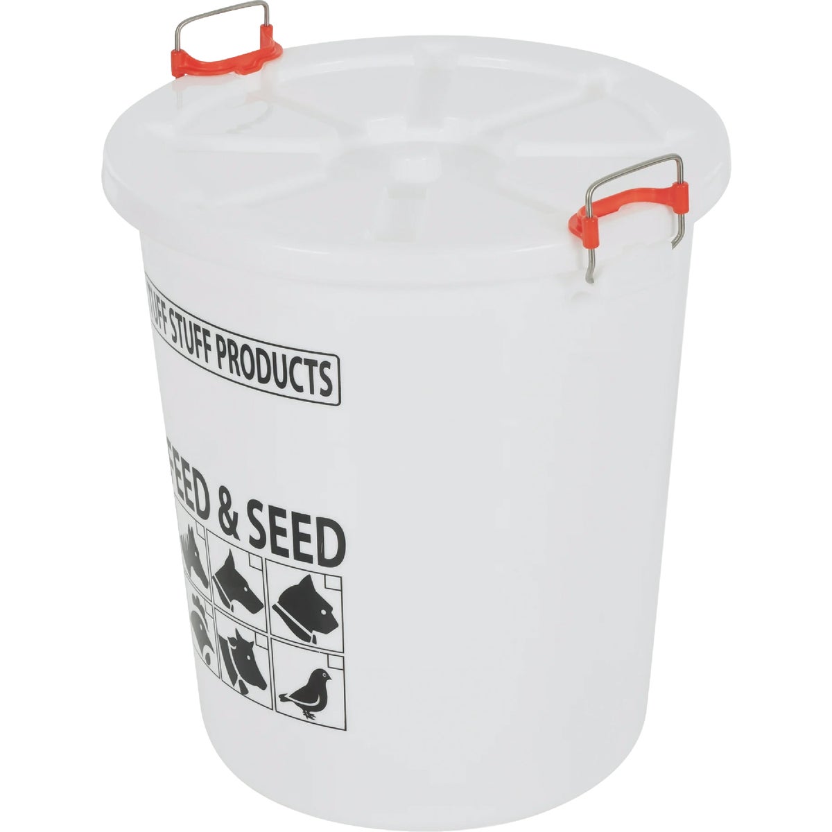 Tuff Stuff 26.5 Gal./130 Lb. Feed & Seed Storage Tub with Lid Image 4
