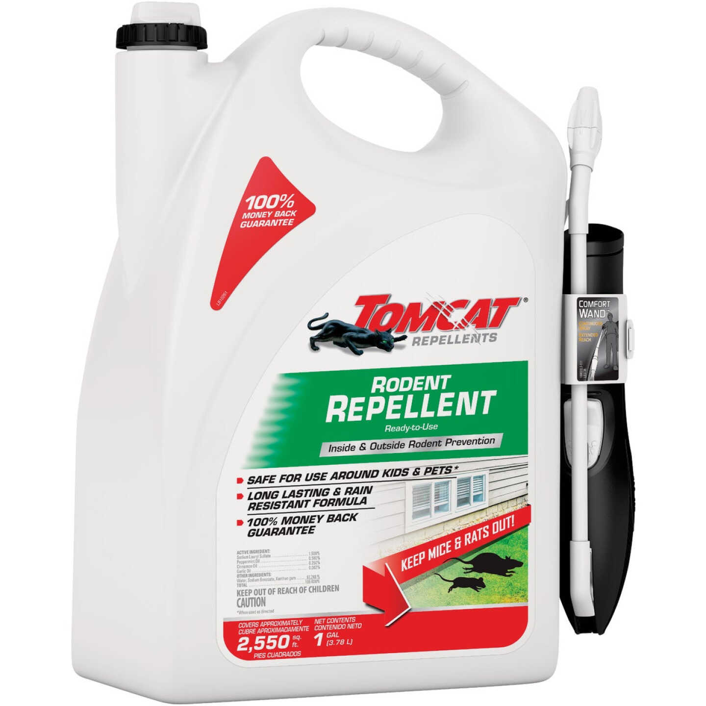 TOMCAT 1 Gal. Ready-To-Use Rodent Repellent with Comfort Wand Image 1