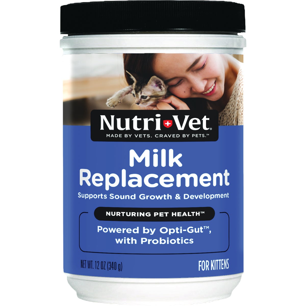 Nutri-Vet 12 Oz. Milk Replacement For Kittens