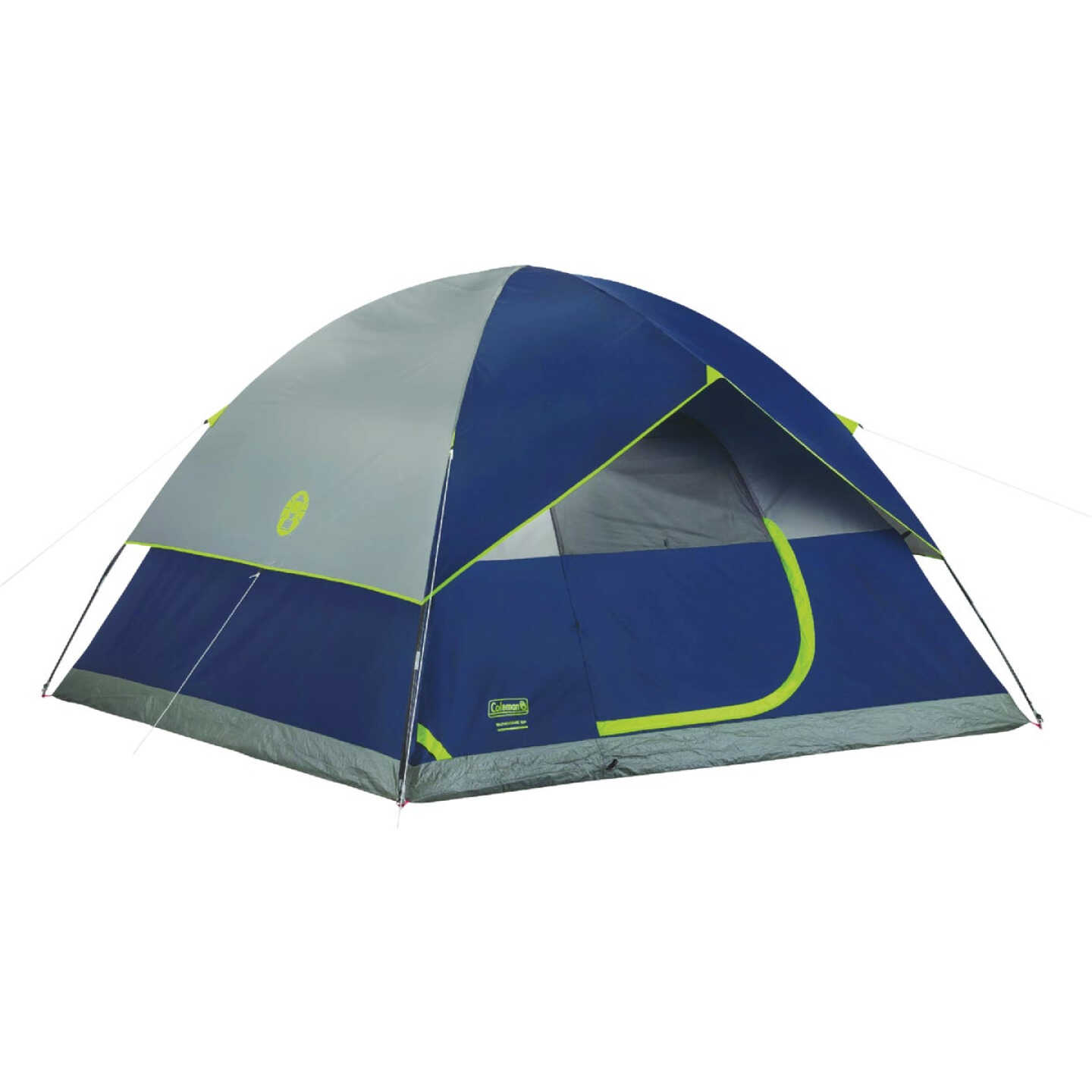 Coleman Sundome 6-Person Dome Tent, Navy & Gray Image 1