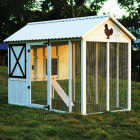 My Backyard Farm Deluxe Farmhouse Hen Barn Image 1