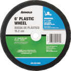 Arnold 6 In. Diamond Tread Offset Hub Wheel Image 2