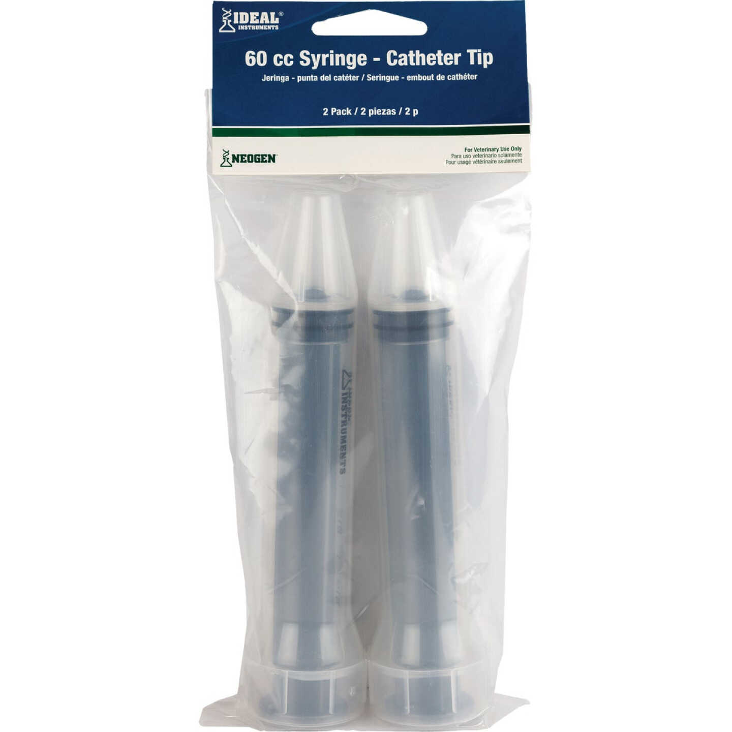 Ideal Instruments Catheter Tip 60cc Syringe (2-Pack) Image 1