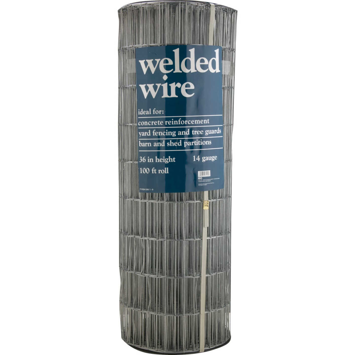 Agway 36 In. H. x 100 Ft. L. (2x4) Galvanized Welded Wire Fence Image 2