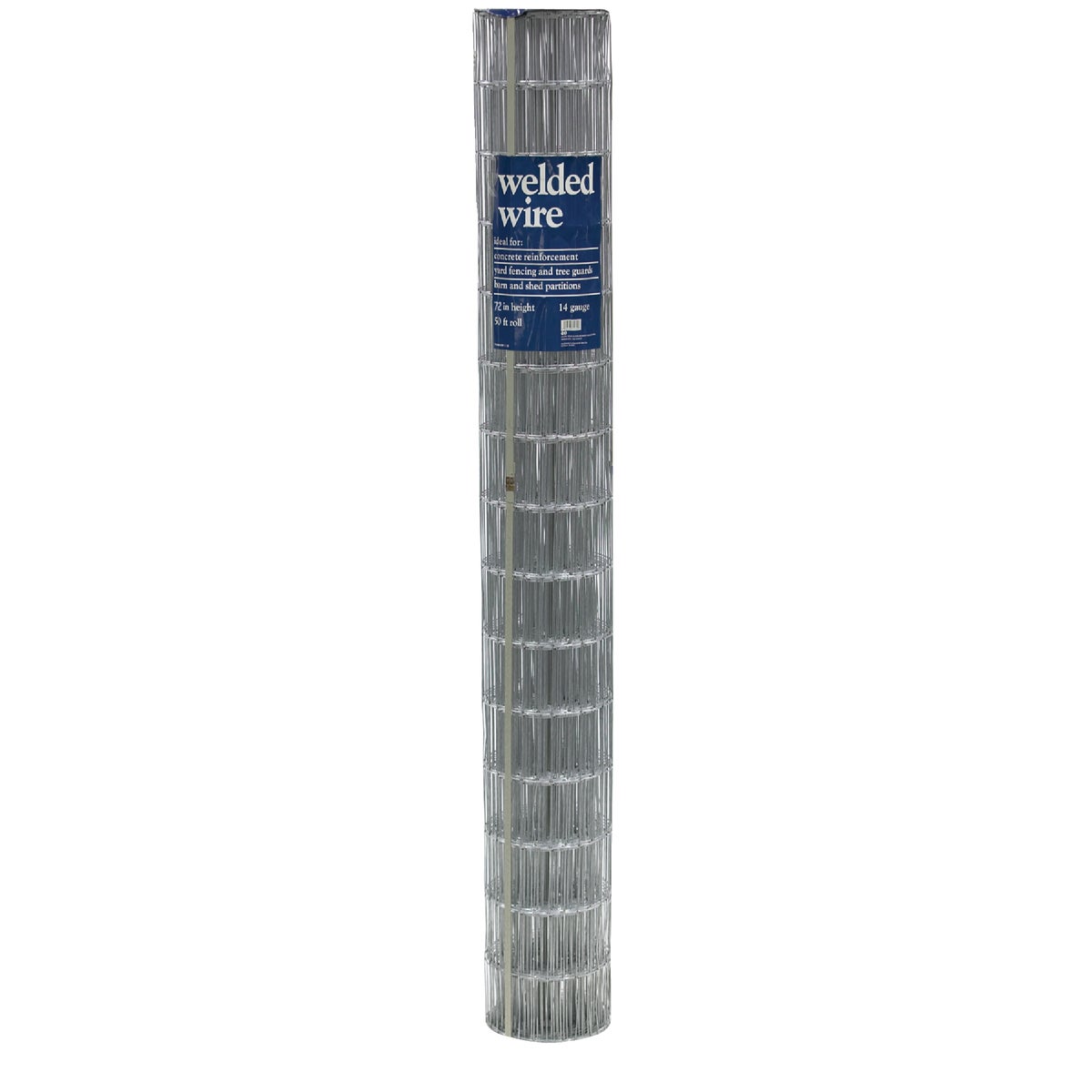 Agway 72 In. H. x 50 Ft. L. (2x4) Galvanized Welded Wire Fence