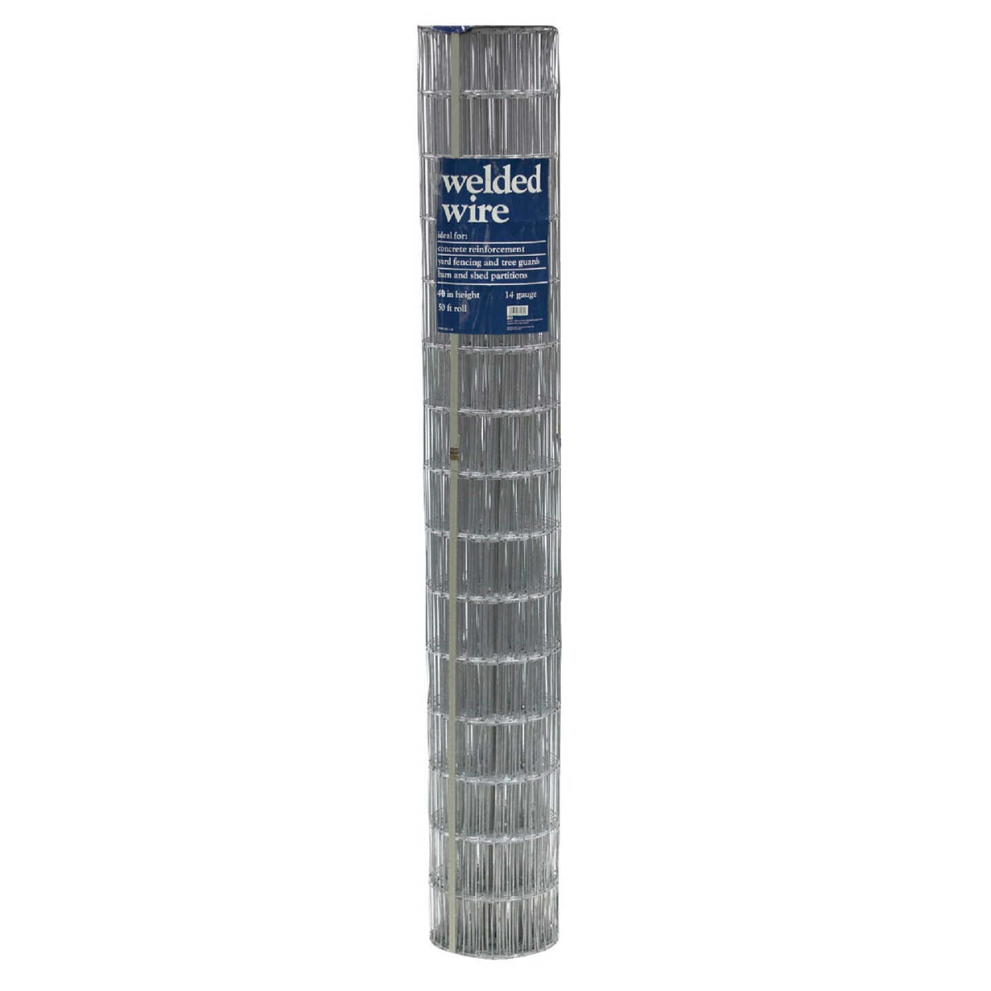 Agway 48 In. H. x 50 Ft. L. (2x4) Galvanized Welded Wire Fence Image 1