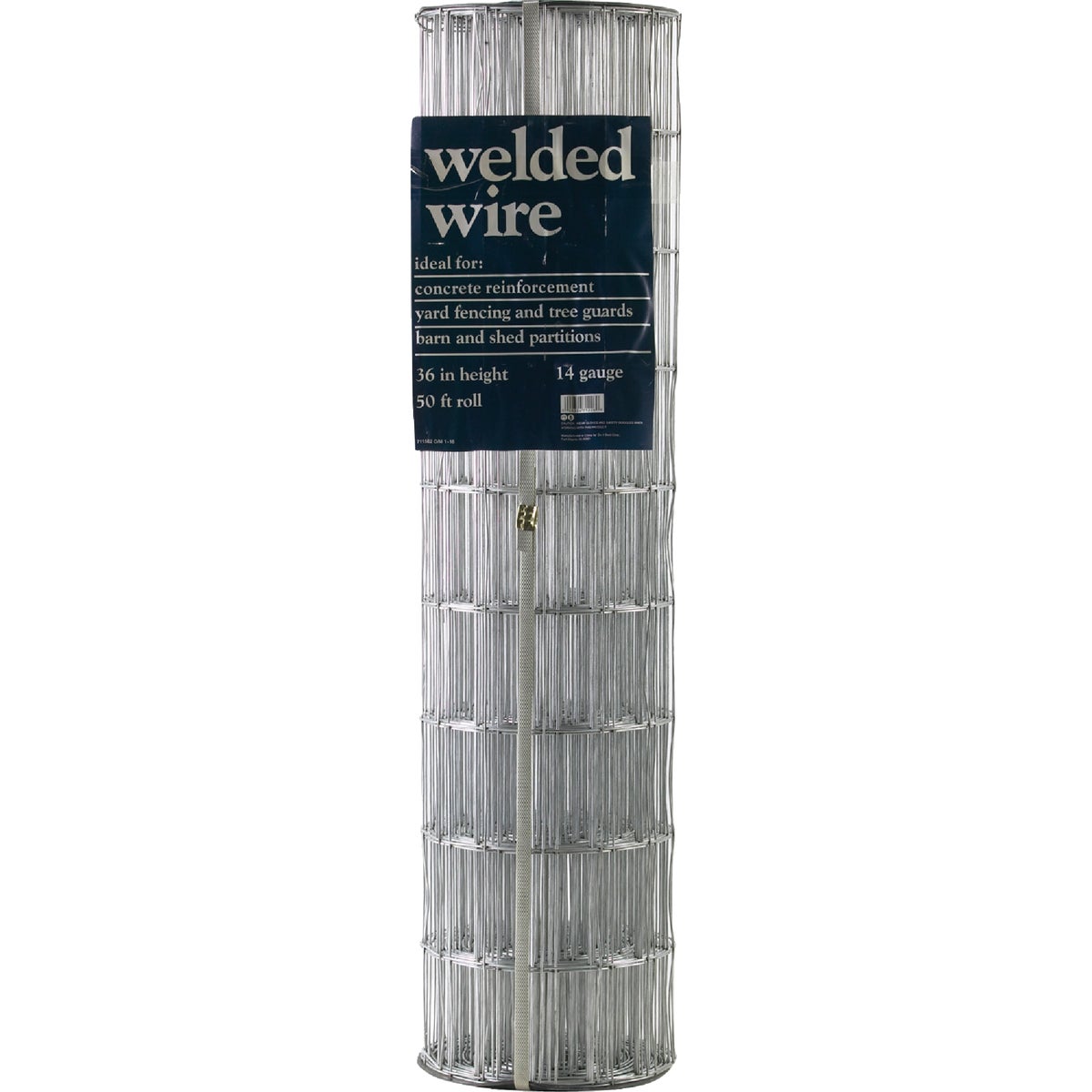 Agway 36 In. H. x 50 Ft. L. (2x4) Galvanized Welded Wire Fence Image 2