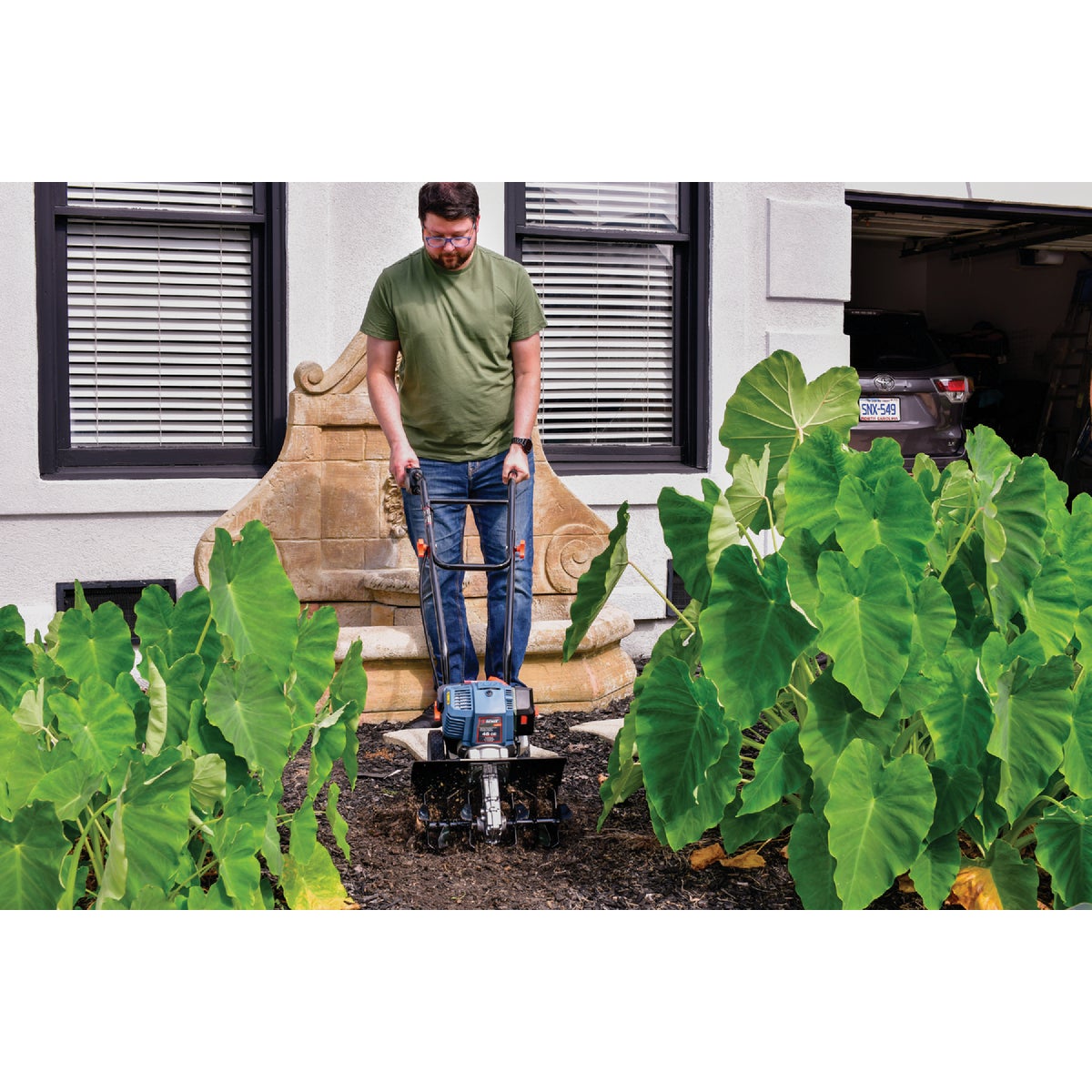 Senix 46cc Gas Tiller Cultivator Image 3
