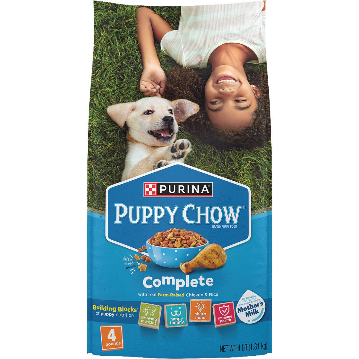 Purina Puppy Chow 4 Lb. Chicken & Rice Complete Dry Dog Food