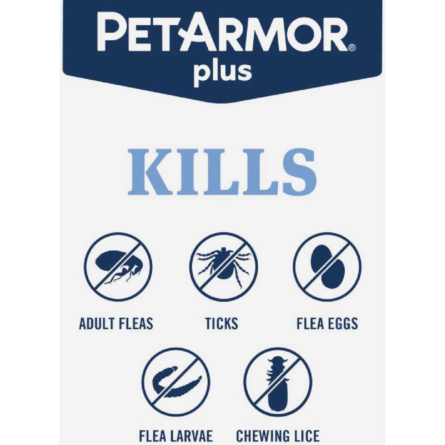 PetArmor Plus For Dogs 88 to 123 Lb. Flea & Tick Topical Treatment (3-Pack) Image 4