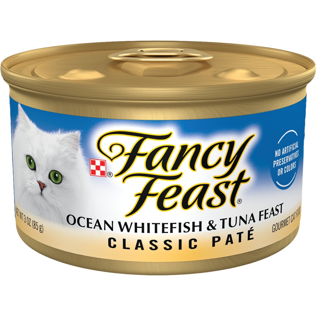 Purina Fancy Feast 3 Oz. Classic Whitefish & Tuna Canned Cat Food