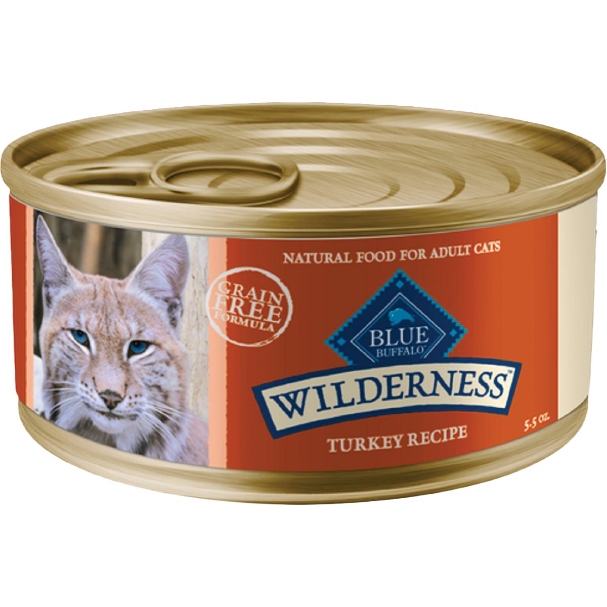 Blue Buffalo 5.5 Oz. Turkey Wilderness Cat Food