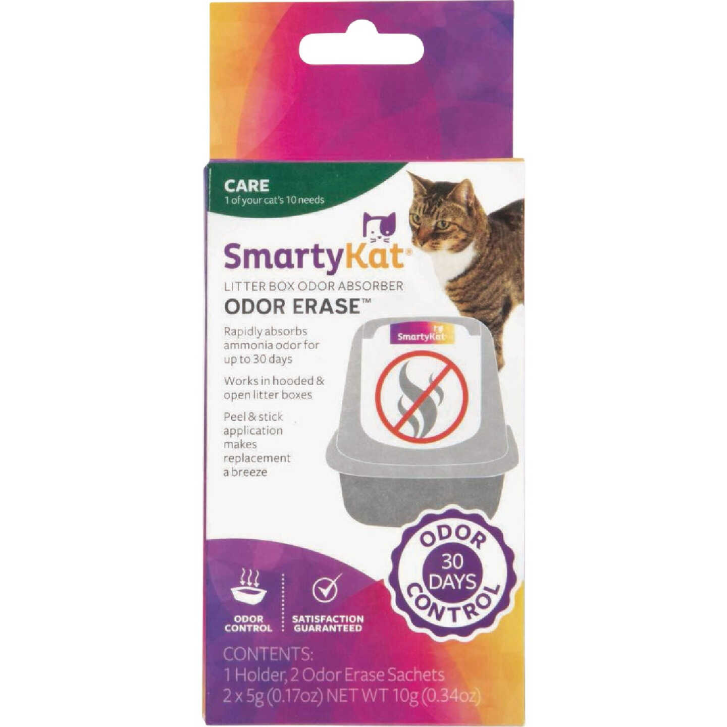 SmartyKat Litter Box Odor Absorber Image 1