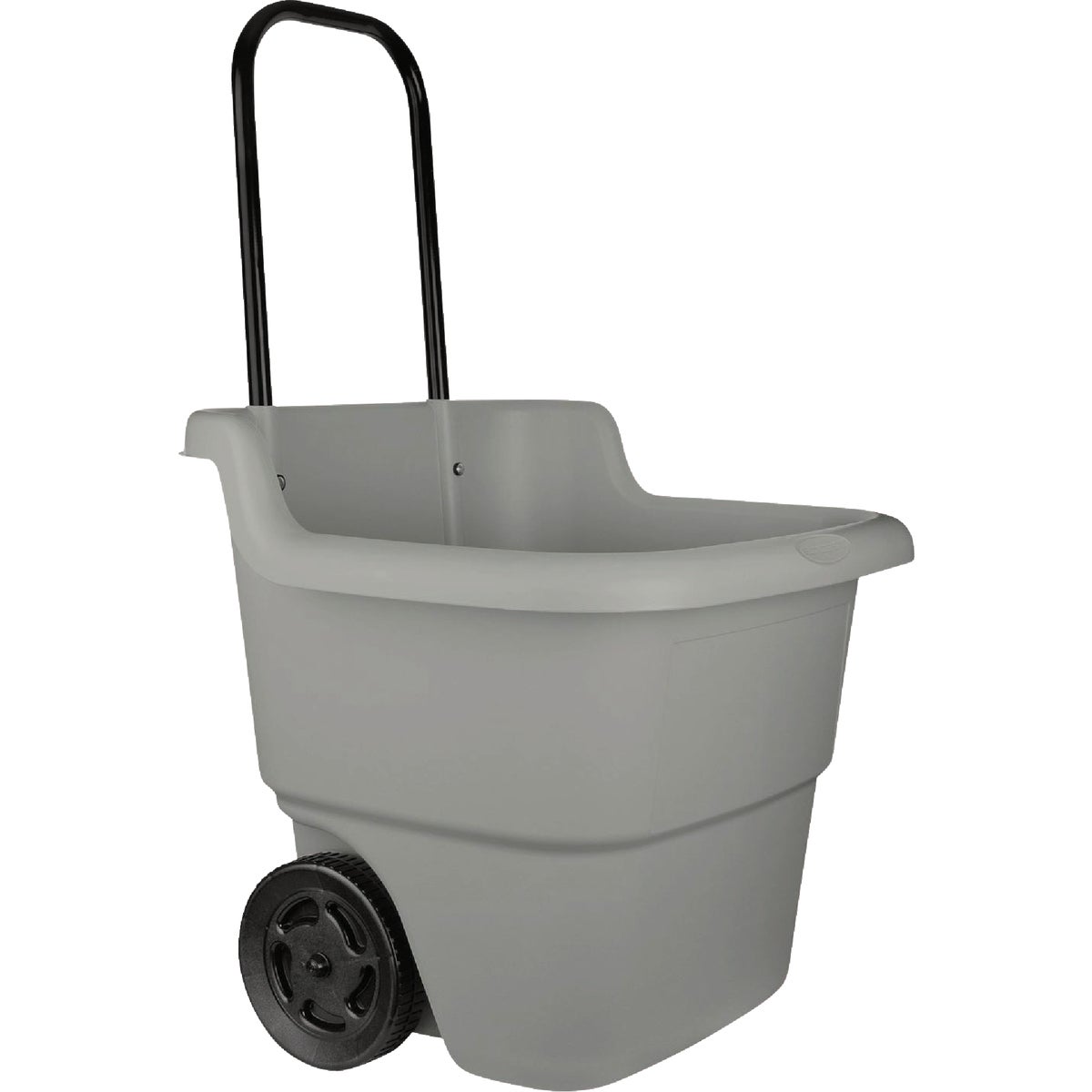 Suncast 15 Gal. 2-Wheel Dove Gray Lawn Cart
