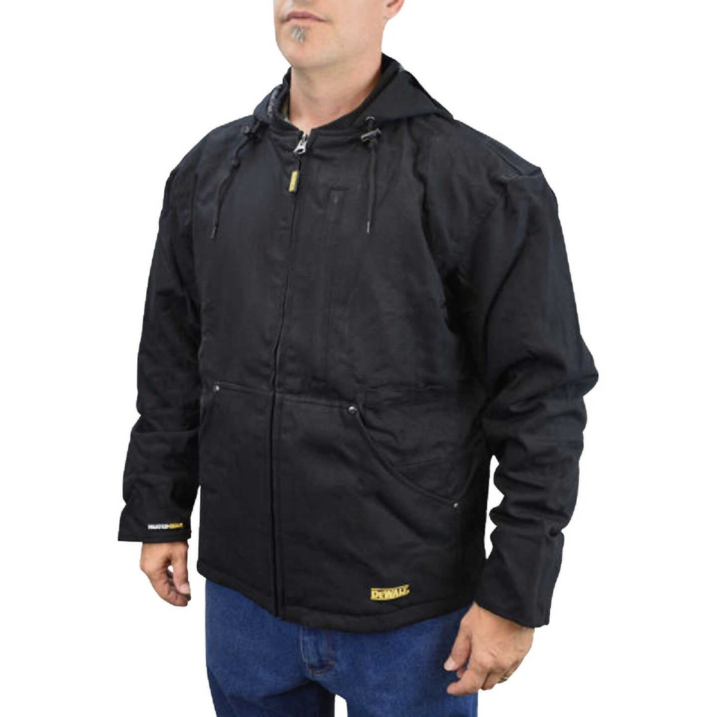 DEWALT Men's Black Heated Coat Kit, XL Image 3