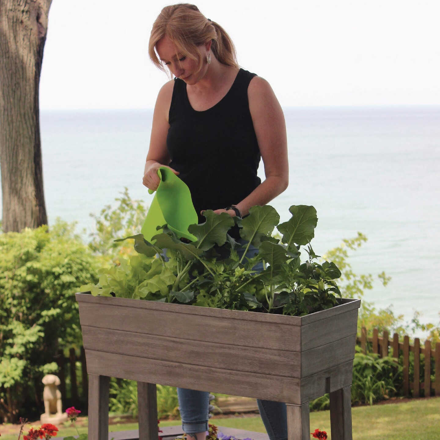 Emsco 33 In. x 13 In. High Rise Elevated Garden Bed Image 4