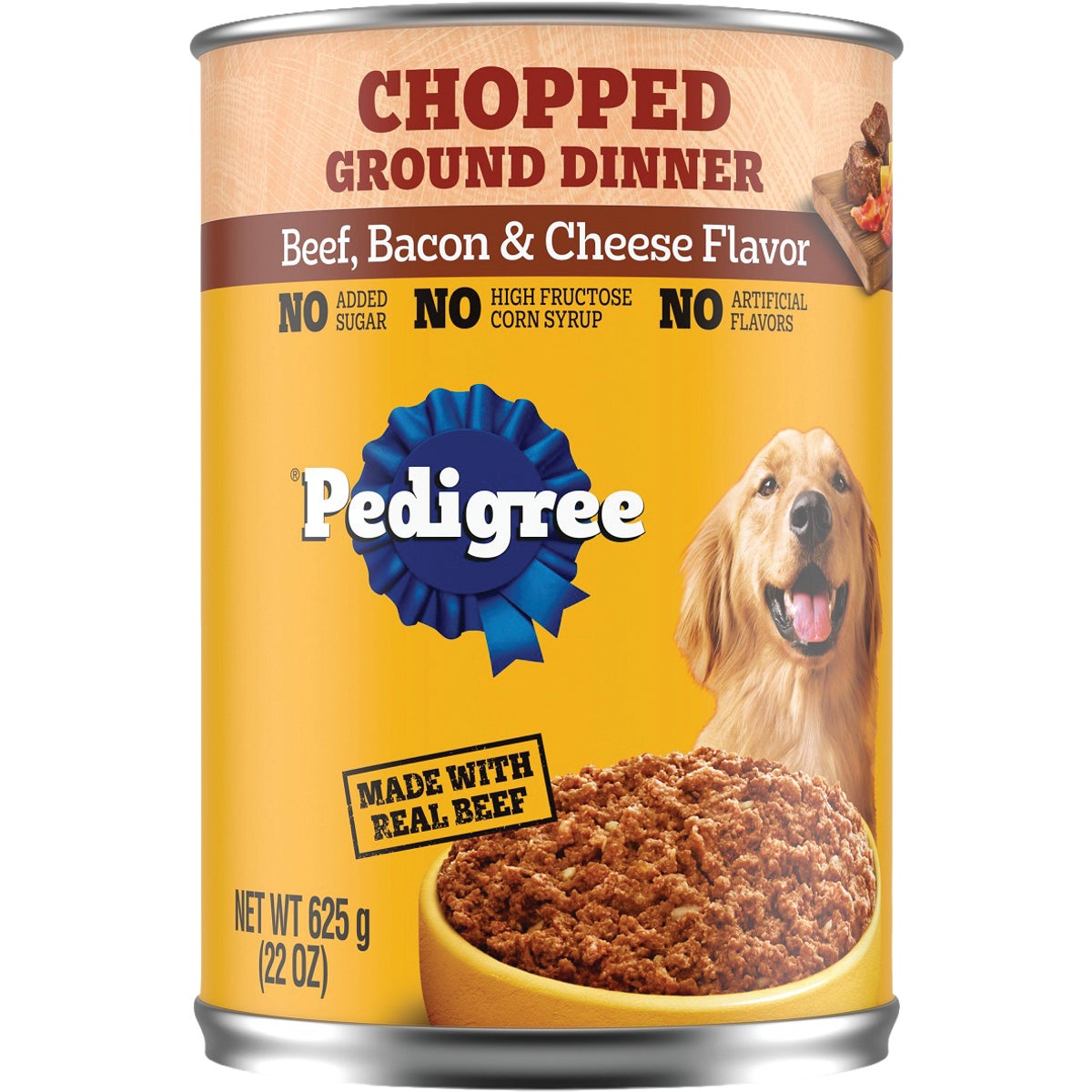 Pedigree 22 Oz. Chunky Beef, Bacon & Cheese Wet Dog Food