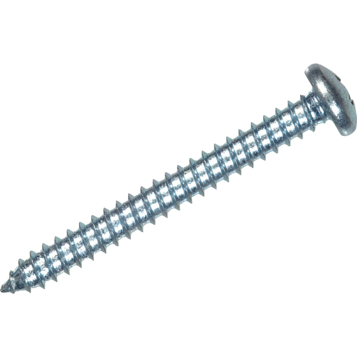 Hillman #14 x 2 In. Phillips Pan Head Zinc Sheet Metal Screw (3-Count)