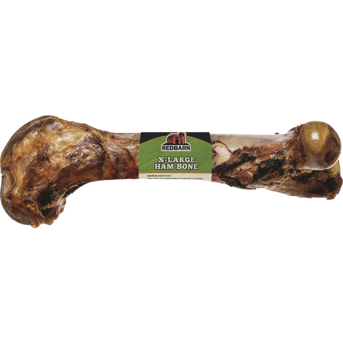 Redbarn XL Ham Bone Dog Treat Image 1