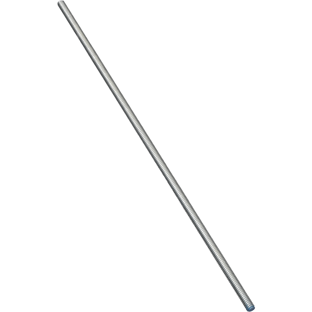 Hillman Steelworks 1/4 In. x 1 Ft. Steel Threaded Rod Image 2